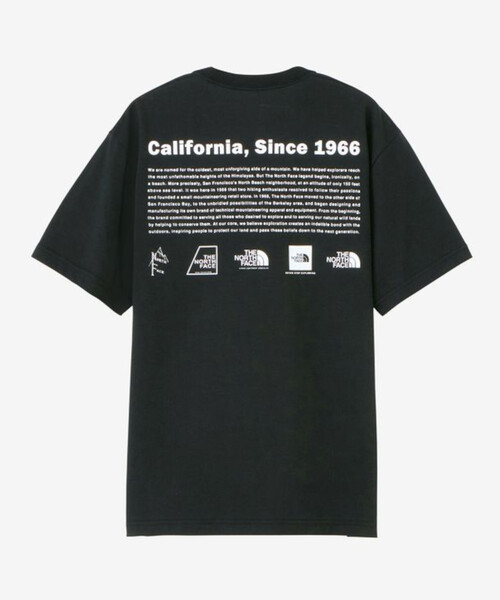 THE NORTH FACE（ザノースフェイス）の「THE NORTH FACE / ザ ノースフェイス S/S HISTORICAL LOGO T NT32407（Tシャツ/カットソー・メンズ・ブラック/ホワイト/カーキ・MEDIUM/LARGE/X-LARGE）」の3枚目の写真