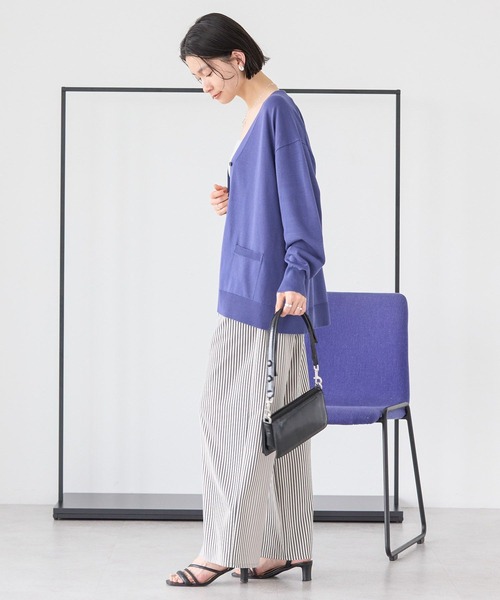 AMERICAN HOLIC（アメリカンホリック）の「Vネックポケット付きカーディガン（カーディガン/ボレロ・レディース・ネイビー/その他12/ホワイト系その他2/ブラック・FREE）」の19枚目の写真