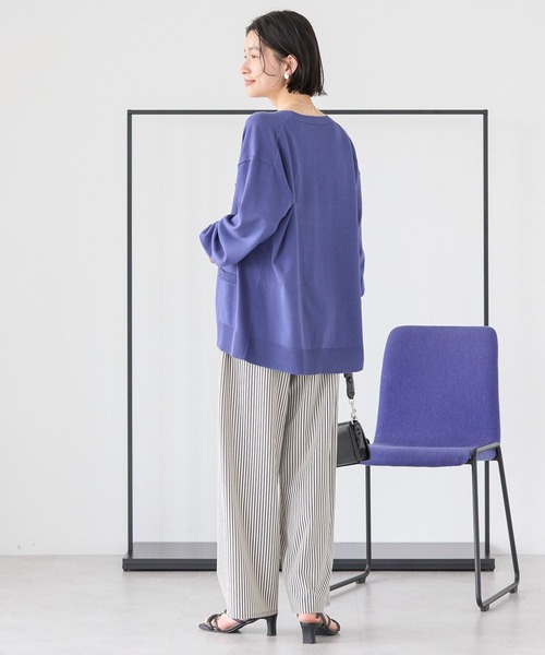 AMERICAN HOLIC（アメリカンホリック）の「Vネックポケット付きカーディガン（カーディガン/ボレロ・レディース・ネイビー/その他12/ホワイト系その他2/ブラック・FREE）」の20枚目の写真