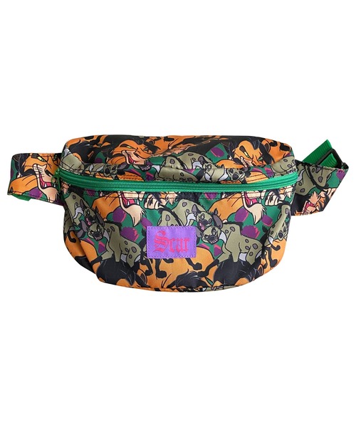 Disney(ディズニー)の「【 Disney NOSTALGICA 】 ノスタルジカ 総柄ボディバッグ 25S4(ボディバッグ/ウエストポーチ・レディース・レッド/ブルー/グリーン・FREE)」の4枚目の写真