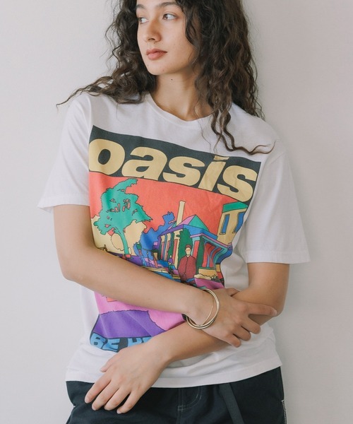 THRIFTY LOOK/スリフティルック OASIS TEE ティーシャツ（Tシャツ
