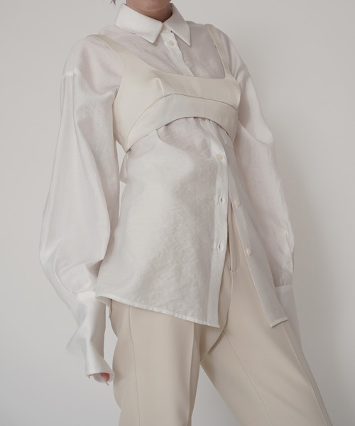 フランスアンティーク ブラトップビスチェ フランスアンティーク ブラトップビスチェ