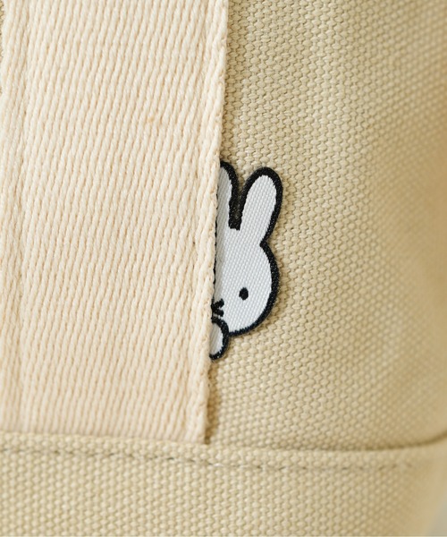 Miffy( ミッフィー)の「【miffy/ミッフィー】 保冷機能付き2wayトートバッグ フェイスデザイン(トートバッグ・レディース・アイボリー/グリーン/ブラウン・FREE)」の15枚目の写真