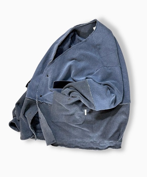 masterkey（マスターキー）の「mcg3636-RUST スウェットカーディガン（カーディガン/ボレロ・メンズ・グレー系その他・1/2）」の21枚目の写真