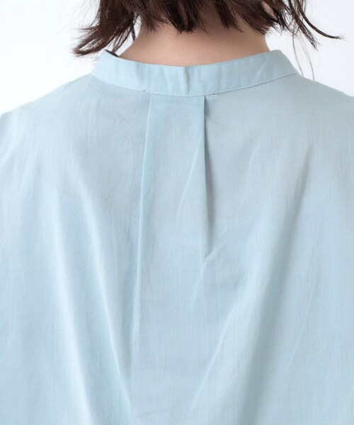 LAURA ASHLEY(ローラアシュレイ)の「【SETUP可/コットン100%/インド綿/刺繍入り】デザインブラウス(シャツ/ブラウス・レディース・ベージュ/チャコールグレー/ライトグレー系9・38)」の20枚目の写真