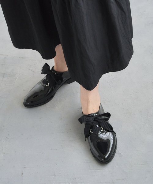 TEMPERATE（テンパレイト）の「TEMPERATE/テンパレイト OWEN（レインシューズ・レディース・ブラック・37/38/39/40）」の4枚目の写真