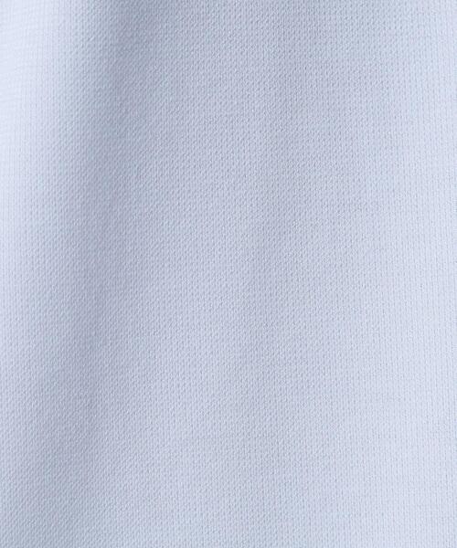 ITS'DEMO（イッツデモ）の「◆【吸水速乾／洗濯機OK／洗濯後しわになりにくい】カットミラノタックプルオーバー（Tシャツ/カットソー・レディース・ブラック/ブルーグリーン/レッド系/オフホワイト/サックスブルー・00）」の13枚目の写真