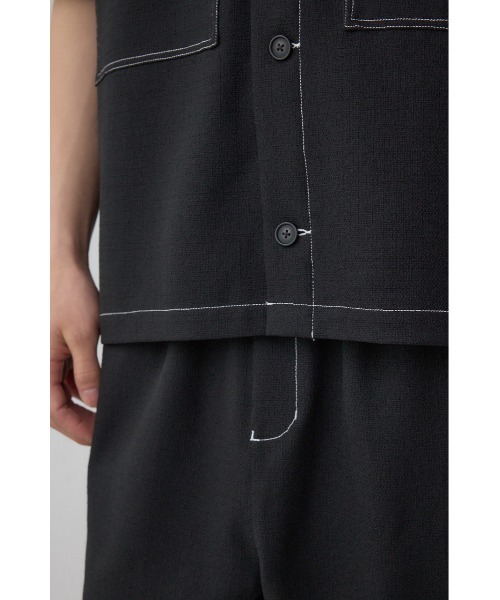 AZUL by moussy(アズールバイマウジー)の「アウトステッチブッチャーシャツ(シャツ/ブラウス・メンズ・グレー/ライトブラウン/ブラック・LARGE/MEDIUM)」の13枚目の写真