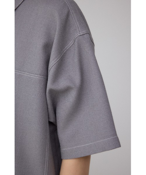 AZUL by moussy(アズールバイマウジー)の「アウトステッチブッチャーシャツ(シャツ/ブラウス・メンズ・グレー/ライトブラウン/ブラック・LARGE/MEDIUM)」の21枚目の写真