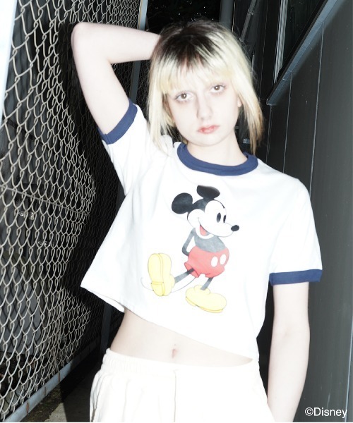 Disney（ディズニー）の「Disney Tee / Mickey 1（Tシャツ/カットソー・レディース・ホワイト系その他3/ホワイト系その他2/ホワイト系その他・SHORT）」の14枚目の写真