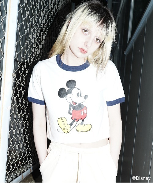Disney（ディズニー）の「Disney Tee / Mickey 1（Tシャツ/カットソー・レディース・ホワイト系その他3/ホワイト系その他2/ホワイト系その他・SHORT）」の15枚目の写真