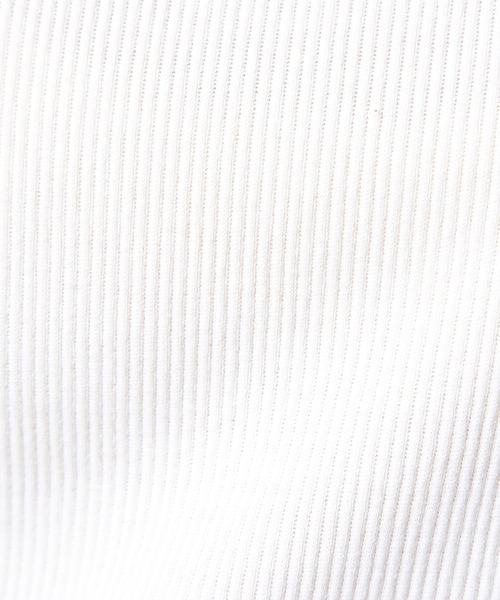 N.(N. Natural Beauty Basic)(エヌエヌナチュラルビューティーベーシック)の「シアートリムタンクトップ(タンクトップ・レディース・ブラック/ベージュ/オフホワイト・MEDIUM)」の22枚目の写真