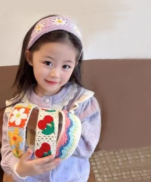 Bambin / ボンバン 】 クロシェ編み カチューシャ（カチューシャ