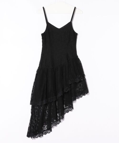 ANAP（アナップ）の「レースフリルミニキャミワンピース（ワンピース・レディース・ホワイト/ブラック・FREE）」の21枚目の写真