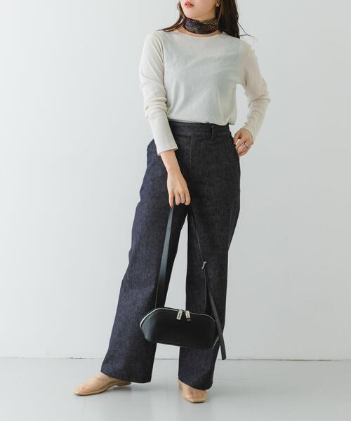 RODE SKO（ロデスコ）の「ADD CULUMN　FIGRE BODYBAG（ショルダーバッグ・レディース・ブラック/ブラウン・-）」の3枚目の写真