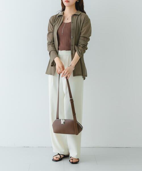 RODE SKO（ロデスコ）の「ADD CULUMN　FIGRE BODYBAG（ショルダーバッグ・レディース・ブラック/ブラウン・-）」の13枚目の写真