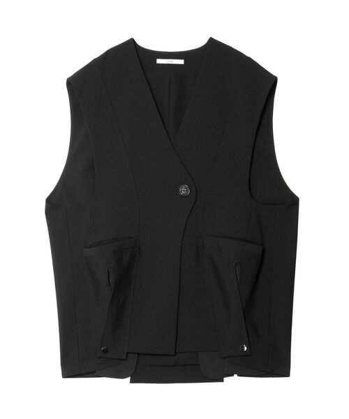 SHEER POCKET 2WAY COCOON VEST / シアーポケット2WAYコクーンベスト