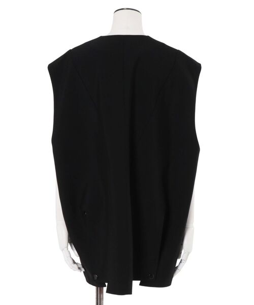 SHEER POCKET 2WAY COCOON VEST / シアーポケット2WAYコクーン