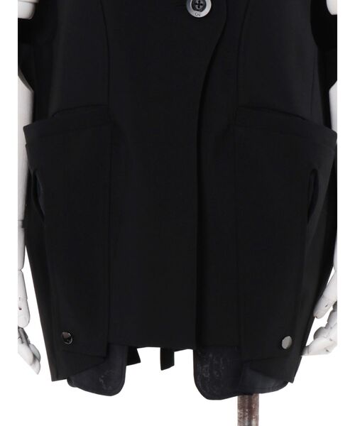 ベスト ジレ SHEER POCKET 2WAY COCOON VEST / シアーポケット2WAYコクーンベスト レディース SHEER POCKET 2WAY COCOON VEST / シアーポケット2WAYコクーン