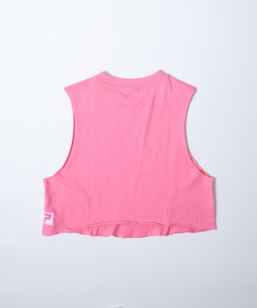 Guess(ゲス)の「GUESS DALYA TANK TOP タンクトップ(タンクトップ・レディース・ピンク/ブラック・M/S)」の4枚目の写真