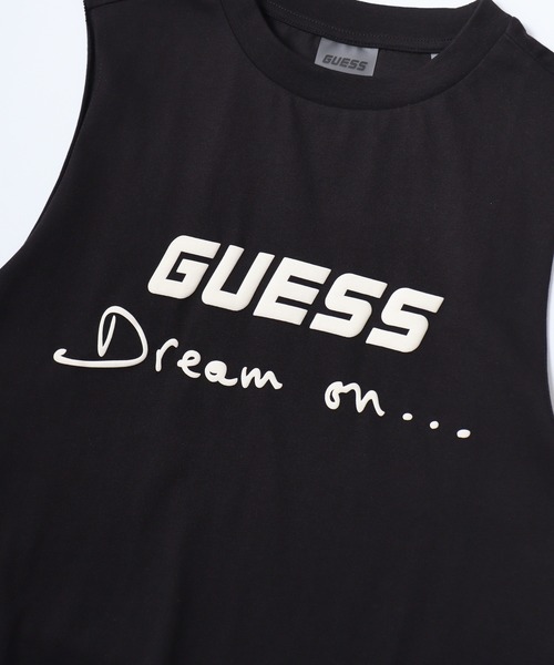 Guess(ゲス)の「GUESS DALYA TANK TOP タンクトップ(タンクトップ・レディース・ピンク/ブラック・M/S)」の8枚目の写真