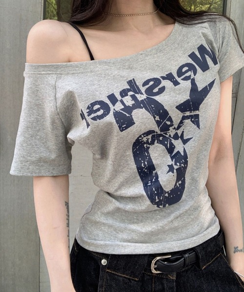 ｵﾌｼｮﾙﾛｺﾞﾌﾟﾘﾝﾄﾄｯﾌﾟｽ（Tシャツ/カットソー）｜SPIGA（スピーガ