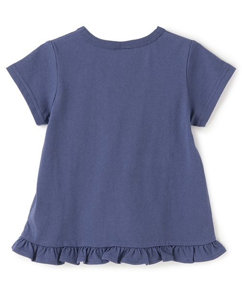 petit main（プティマイン）の「【プティプラ】アルファベットTシャツ（Tシャツ/カットソー・キッズ・ホワイト系/ブルー/ライトピンク/エメラルド/スモークピンク/ブラック/イエロー・100cm/80ｃｍ/90cm/110cm/130cm/120cm）」の10枚目の写真