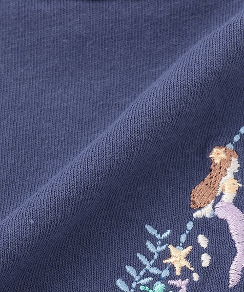 petit main（プティマイン）の「【プティプラ】アルファベットTシャツ（Tシャツ/カットソー・キッズ・ホワイト系/ブルー/ライトピンク/エメラルド/スモークピンク/ブラック/イエロー・100cm/80ｃｍ/90cm/110cm/130cm/120cm）」の22枚目の写真