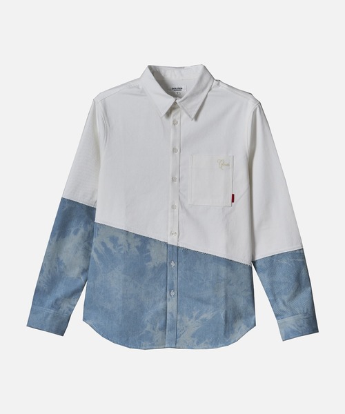 EVOLUTION(エボリューション)の「デザインが可愛いシャツ(シャツ/ブラウス・メンズ・ホワイト系1/ホワイト系2/ブラック系1/ブラック系2/ブラック系3/サックスブルー/ネイビー系2/ネイビー系3/レッド/ネイビー系1・MEDIUM/LARGE/X-LARGE)」の2枚目の写真