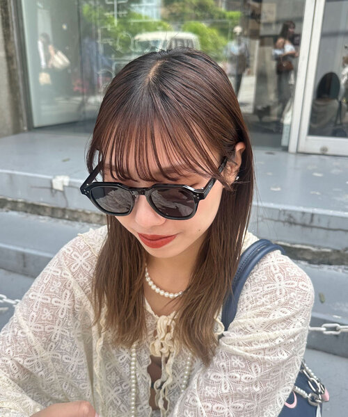 CIAOPANIC（チャオパニック）の「ウェリントンサングラス（サングラス・レディース・ブラウン/グリーン/ブラック・FREE）」の8枚目の写真