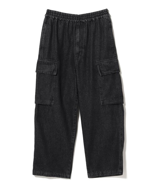 B:MING by BEAMS（ビーミングバイビームス）の「デニム 6ポケット イージー カーゴ パンツ（カーゴパンツ・メンズ・ブラック/インディゴブルー・S/M/L/XL）」の2枚目の写真