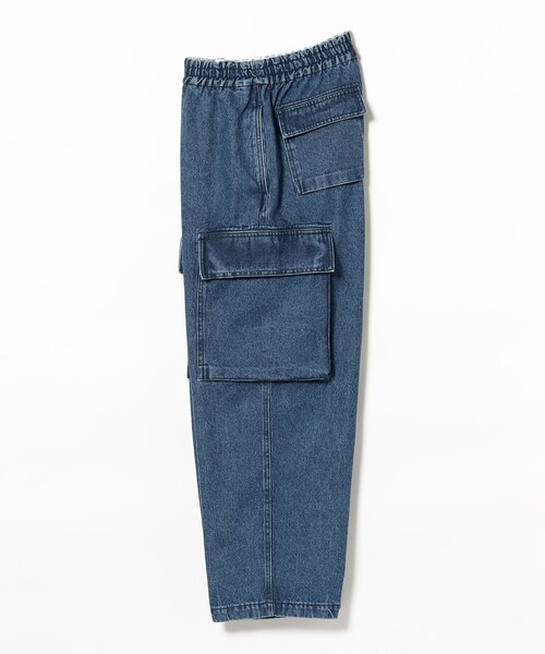 セール】デニム 6ポケット イージー カーゴ パンツ（カーゴパンツ）｜B