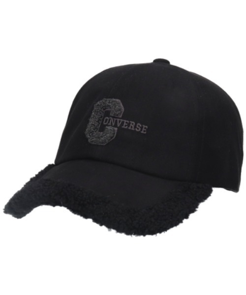 CONVERSE(コンバース)の「converse/コンバース CNL SUEDE &BOA 6P CAP(キャップ・レディース・ライトベージュ/ブラック/ブラウン・ONE SIZE)」の3枚目の写真