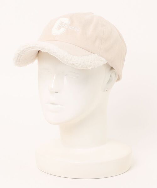 CONVERSE(コンバース)の「converse/コンバース CNL SUEDE &BOA 6P CAP(キャップ・レディース・ライトベージュ/ブラック/ブラウン・ONE SIZE)」の10枚目の写真