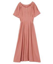 LAGUNAMOON | フロントZIPウエストタックワンピース(ワンピース)