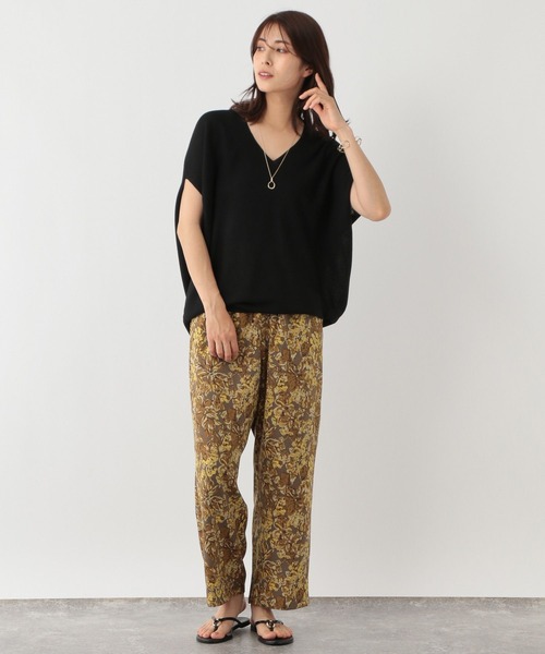 FOUND GOOD(ファウンドグッド)の「コクーンニット(ニット/セーター・レディース・ベージュ/ブラック/ホワイト系5/パープル系2・L/M)」の22枚目の写真