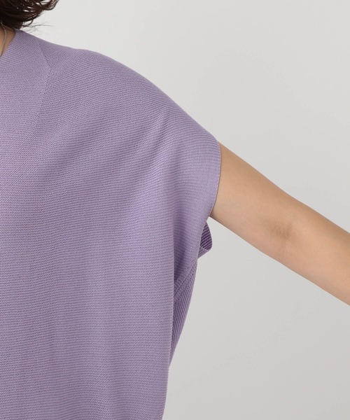 FOUND GOOD(ファウンドグッド)の「コクーンニット(ニット/セーター・レディース・ベージュ/ブラック/ホワイト系5/パープル系2・L/M)」の14枚目の写真