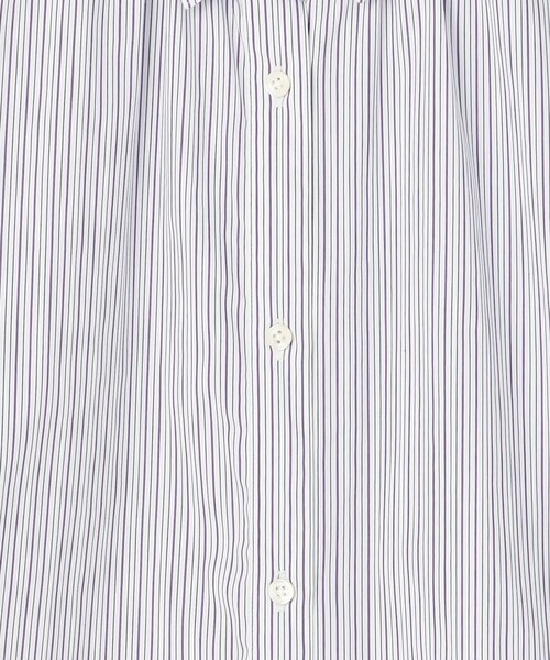 J.PRESS Ladies(J.プレス レディス)の「BEZ ドビーストライプ シャツカラー ブラウス(シャツ/ブラウス・レディース・サックスブルー系1/ピンク系1/ネイビー系1・XS/S)」の10枚目の写真