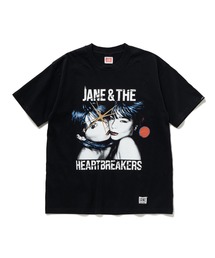 JANE & THE HEARTBREAKERS | S/S PRINTED T-SHIRT "Lou"(Tシャツ/カットソー)