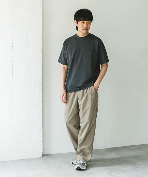 URBAN RESEARCH DOORS(アーバンリサーチドアーズ)の「OUTDOOR EXCHANGE ナイロンパンツ(その他パンツ・メンズ・ベージュ/ブラック・LARGE/MEDIUM)」の7枚目の写真