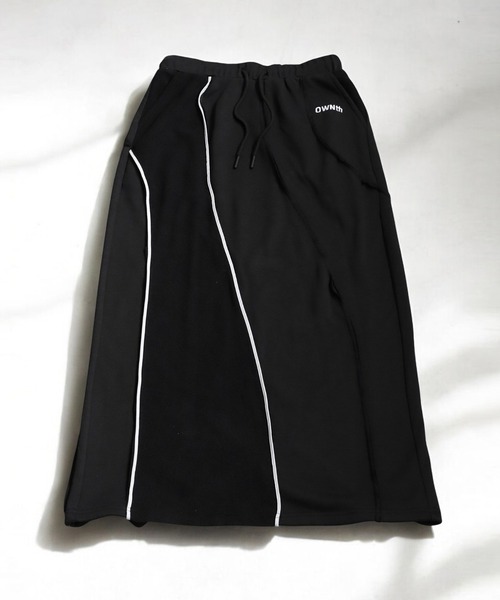 antiqua（アンティカ）の「裏毛リンキング切り替えデザインスカート（スカート・レディース・ブラック/グレー・ONESIZE）」の20枚目の写真