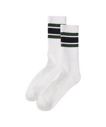 WARAIJOGO（ワライジョウゴ）の「【United Athle】ラインソックス/クルーソックス(NEZ)（ソックス/靴下）」