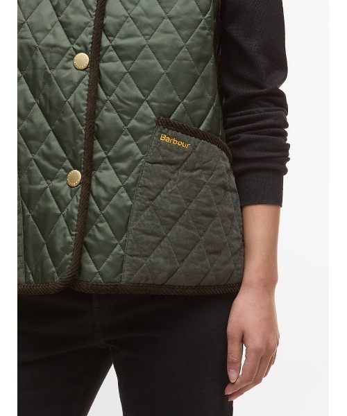 Enid キルティング ベスト（レディース）（テーラードジャケット