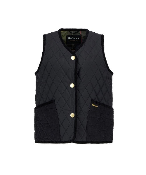 Barbour(バブアー)の「Enid キルティング ベスト(レディース)(テーラードジャケット・レディース・オリーブ/ブラック・8/10)」の20枚目の写真