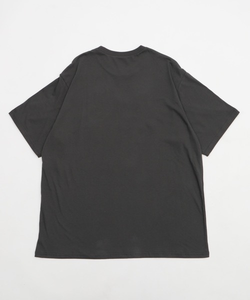 Figments(フィグメンツ)の「MONDAY NIGHTロゴT(Tシャツ/カットソー・レディース・ピンク/チャコールグレー・FREE)」の3枚目の写真