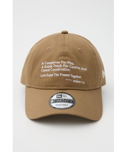 RODEO CROWNS WIDE BOWL(ロデオクラウンズワイドボウル)の「NEW ERA 9TWENTY MESSAGE CAP(キャップ・レディース・ブラック/ブラウン/ベージュ/ネイビー・FREE)」の17枚目の写真