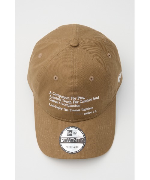 RODEO CROWNS WIDE BOWL(ロデオクラウンズワイドボウル)の「NEW ERA 9TWENTY MESSAGE CAP(キャップ・レディース・ブラック/ブラウン/ベージュ/ネイビー・FREE)」の16枚目の写真