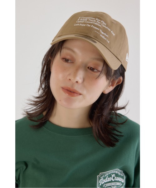 RODEO CROWNS WIDE BOWL(ロデオクラウンズワイドボウル)の「NEW ERA 9TWENTY MESSAGE CAP(キャップ・レディース・ブラック/ブラウン/ベージュ/ネイビー・FREE)」の15枚目の写真