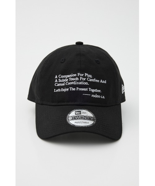 RODEO CROWNS WIDE BOWL(ロデオクラウンズワイドボウル)の「NEW ERA 9TWENTY MESSAGE CAP(キャップ・レディース・ブラック/ブラウン/ベージュ/ネイビー・FREE)」の13枚目の写真