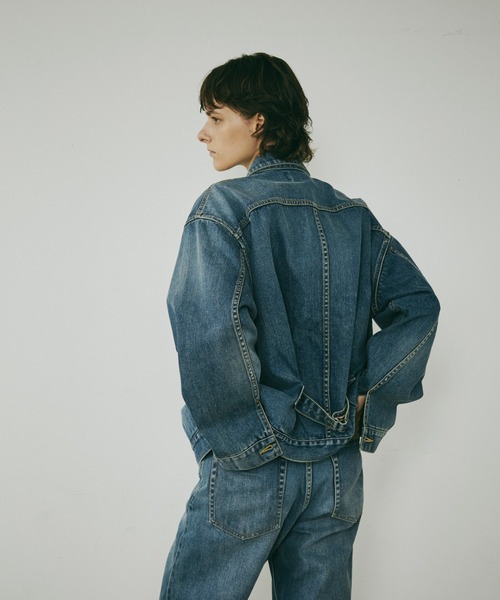 selvedgedenim square big blouson vintage（デニムジャケット